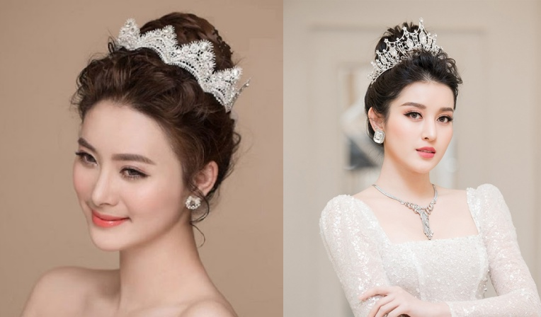30+ Kiểu tóc cô dâu đơn giản mà sang trọng phù hợp với khuôn mặt