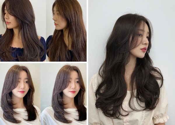 Top 30 mẫu tóc layer tóc mái bay layer Hàn Quốc thần thánh giúp bạn trở  thành quý cô sang chảnh  Tiệm Tóc Mây