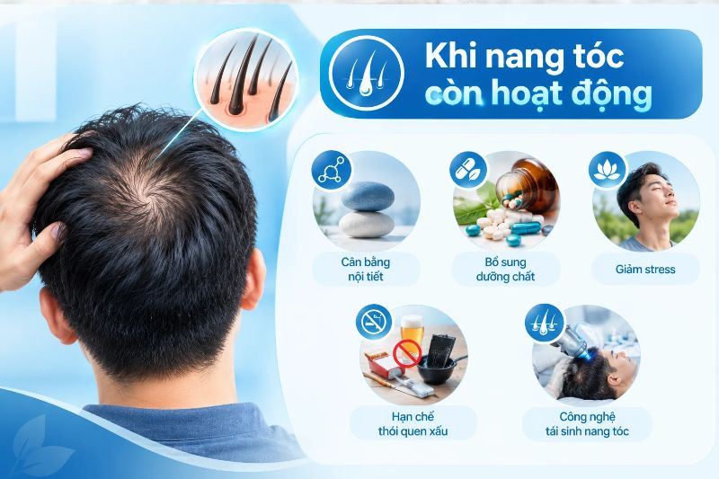 khi nang tóc còn hoạt động 