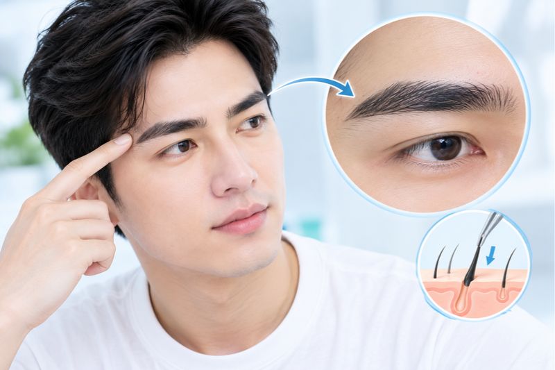 tại sao nam giới nên cấy lông mày 